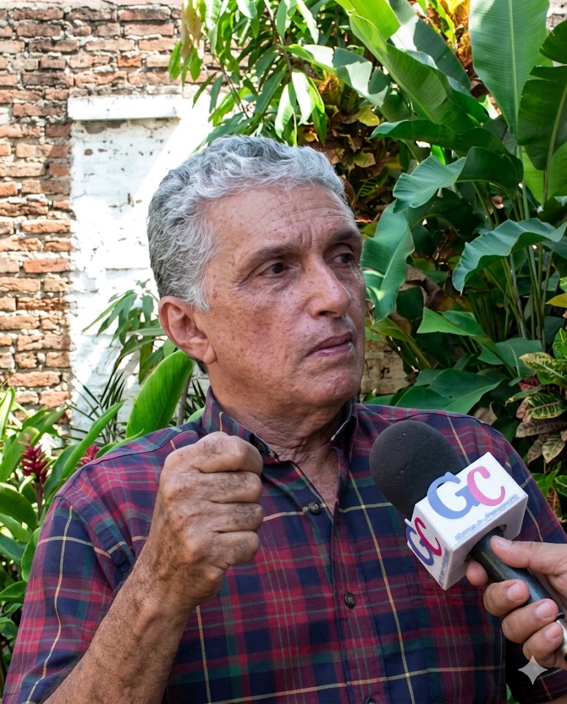 El maestro durante una entrevista